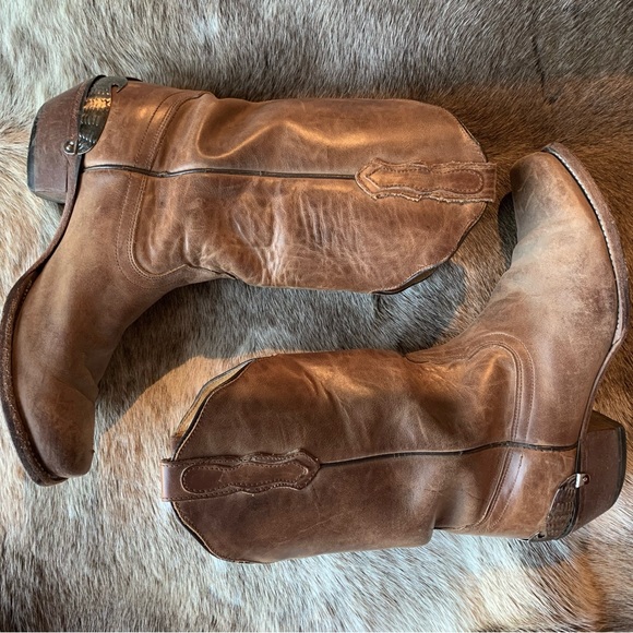 Nocona Women’s Square-toe Western Boots size 8.5 - Picture 2 of 7